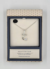 Equilibrium One In A Million Swirl Sentiment Necklace